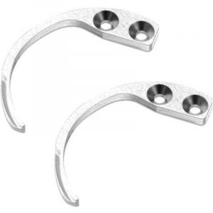 2 pcs Crochet Antivol, Acier Inoxydable Antivol Vetement Outil de Crochet Portable en Acier Dur Aimant Antivol Detacher Antivol Crochet pour Cuisine