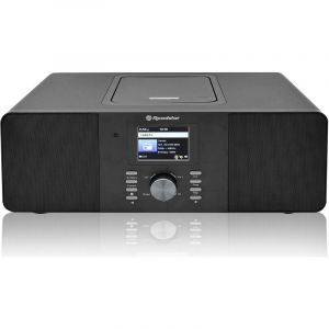 Roadstar IR-540D+BTBK Micro-cha&icirc;ne Radio Internet Wi-Fi et Num&eacute;rique DAB+/ FM, Lecteur CD-MP3 Bluetoot Noir