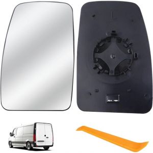 Lablanc - Verre de Rétroviseur Pemplacement pour Renault Master 2010-2021/Opel Movano 2010-2023/Nissan NV400 2010-2021 Chauffant Asphérique avec