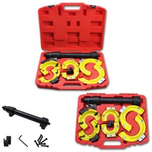 Hengda - swanew Compresseur de Ressort d'Amortisseurs Ressorts 80 mm à 190 mm + 1 Coffret Rouge