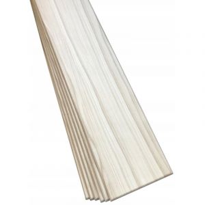 Verdico Panneaux plafonniers P-12 effet bois noyer 100&times;16,7 cm &ndash; Dalles d&eacute;coratives l&eacute;g&egrave;res en polystyr&egrave;ne, isolation thermique et acoustique, 2m2/