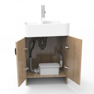 Pompe de Relevage DOUCHE eaux us&eacute;es faible encombrement silencieuse BSF-SHOWER-S-mini, marque Fran&ccedil;aise BSF