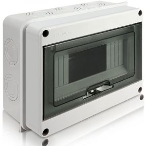 Lauwexe - Coffret Electrique Etanche Exterieur, Etanche Electrique Exterieur, Armoire de Contrôle, Boitier de Jonction pour Utilisation à l'extérieur