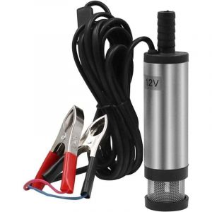 Pompe De Transfert De Carburant Diesel, 12V 38mm Diesel Eau Pompe, Pompe Transfert Carburant Diesel Avec Filtre, Pompes &agrave; Huile &eacute;lectrique 12V