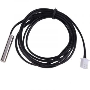 Ersandy - Sonde de température 1M haute précision ntc 10K / B3435 résistant à l'eau sonde de température de câble de thermistance