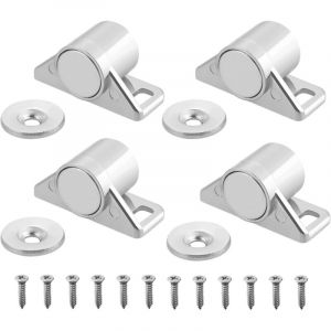 4 Pi&egrave;ces aimant porte placard, 3.6 CM aimant de porte Magn&eacute;tique Fermeture de Porte Peatique, Loquet de Porte Magn&eacute;tique Aimant Meuble Fermeture pour