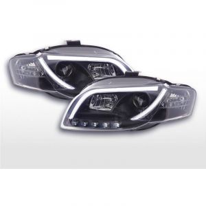 Fk Automotive - Phare Daylight led Feux de jour led Audi A4 type 8E 05-07 noir -