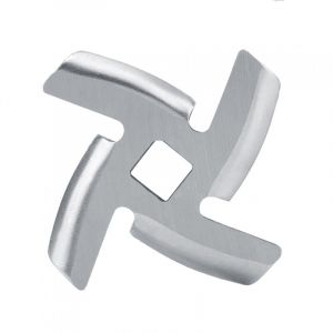 Lame de hachoir à viande Accessoires de hachoir à viande en acier inoxydable, lame de hachoir à viande et couteau compatibles, convient pour hachoir
