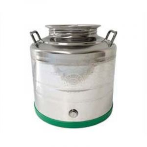 Belvivere - Fût inox pour huile soudée 30 litres