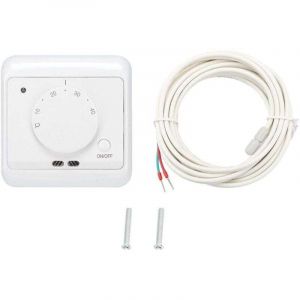 230V 16A Thermostat de Chauffage Thermostat de Chauffage &eacute;lectrique m&eacute;canique Contr&ocirc;leur de temp&eacute;rature