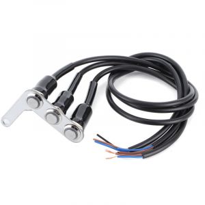 Interrupteur De Guidon De Moto Interrupteur De Phare De Guidon Bouton Poussoir &Eacute;tanche Accessoire De Rechange Pour Phare Klaxon Clignotant.