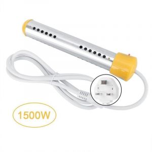 1,5 m 1500 W anti-br&ucirc;lure eau thermoplongeur &eacute;lectrique chaudi&egrave;re bassin de voyage 220 V UK