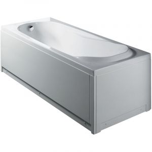 Webmarketpoint - Baignoire Rectangulaire S/Whirlpool C/Panneaux Mod.Itaca