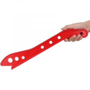 Poussoir de lame de scie, poussoir &agrave; poign&eacute;e ergonomique, table en bois pour d&eacute;fonceuse, scie circulaire, raccord de moule (poussoir &agrave; rallonge rouge)