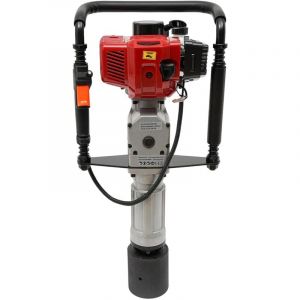 52cc Moteur à Essence Enfonce-pieux 2 Temps Enfonce-pieux De Clôture Enfonce-pieux De Clôture Pile Driver Enfonce-pieux 1900W 3 têtes D'entraînement