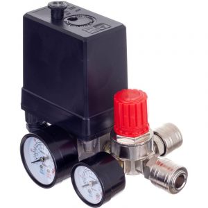 Pressostat, Réducteur De Pressostat, Compresseur 400 V, 2 Raccords Rapides