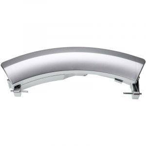 Poign&eacute;e de porte lave-linge compatible avec Bosch s&eacute;rie Maxx 7 VarioPerfect WAE28390SN - Vhbw