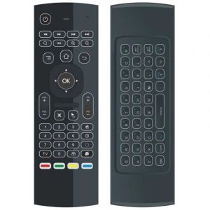 T&eacute;l&eacute;commande intelligente MX3 Air Mouse - Clavier sans fil 2.4G - Compatible X96, H96, Android TV Box