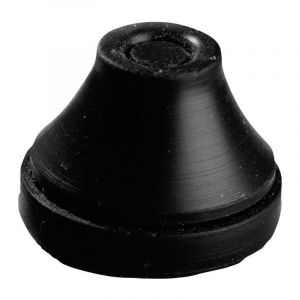Passe-câbles PB Fastener MF-M12-SB Ø max. des bornes 5 mm silicone noir 1 pc(s) S26984