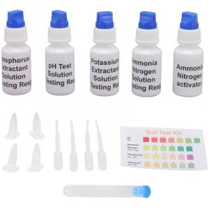 Kit de test de sol Liquide de test PH Azote Phosphore Potassium