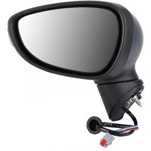 R&eacute;troviseur de porte &eacute;lectrique ct&eacute; passager gauche r&eacute;troviseur avec clignotant adapt&eacute; pour Ford Fiesta Mk7 08-12 011GCS3795