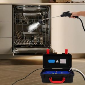 Nettoyeur Vapeur Portable, Nettoyeur Haute Pression Professionnel, Appareil de Nettoyage Vapeur Haute Temp&eacute;rature, Deux modes de nettoyage, pour