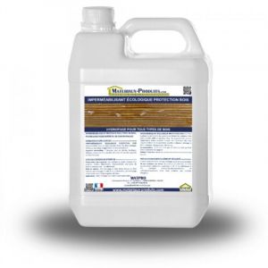 Imperméabilisant écologique protection bois - 1 L Blanc laiteux - MATPRO