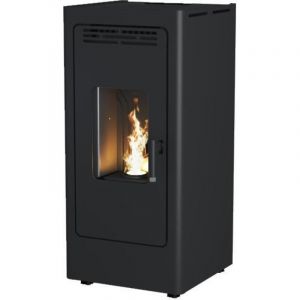 Po&ecirc;le &agrave; granul&eacute;s &eacute;tanche fonte - FIREMATIC BR12 10.3 kW Sans module wifi - Sans KIT de canalisation - Sans kit thermostat - Avec plaque de sol