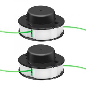 Lot de 2 t&ecirc;tes de tondeuse de rechange FSA 56 pour d&eacute;broussailleuse Stihl FSA 56 Weed Eater, ligne de bobine pour t&ecirc;tes de d&eacute;broussailleuse Stihl