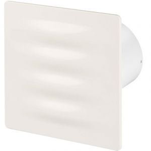 Ventilateur salle bain extracteur d'air Standard 100mm Ecru abs vertico