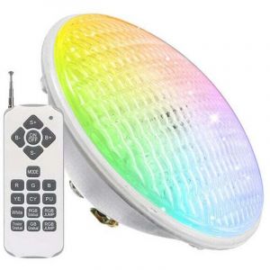 Ampoule Lampe LED Piscine PAR56 Couleur RGB 35W avec 441 LEDs