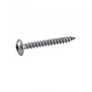 Acton - Vis de penture tête cylindrique large empreinte torx inox A4 7x50mm boîte de 100 pièces
