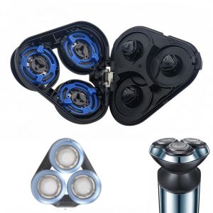 S5000 T&ecirc;te de Rasage de Rechange Compatible avec Philips Rasoir S&eacute;rie 5000 (Bo&icirc;tiers Ronds) / S&eacute;rie 6000 Non Compatible avec S&eacute;rie 5000 &agrave; Bo&icirc;tiers