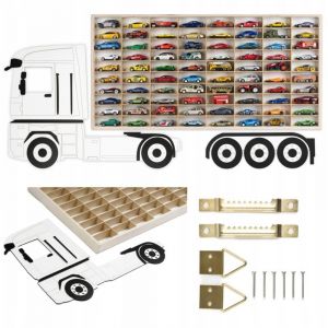 &Eacute;tag&egrave;re Pour Voitures Hot Wheels 80 Compartiments Pour Voitures Camion