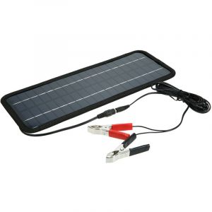 Jeffergarden Panneau Solaire 4.5W 12V/18V,Panneau Solaire Portable ,cellule solaire monocristalline,avec 2 Ventouses,pour Batteries,Camping-car,Bateau