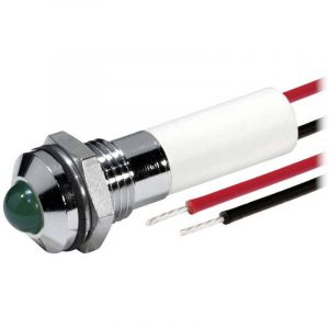 CML - Voyant de signalisation led 19040251/6 vert 12 v/dc 1 pc(s)