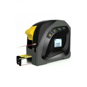 Shining House - Télémètre Laser avec Écran lcd Rétro-Éclairé , Mètre à Ruban, Télémètre Laser 40m, Mètre Ruban 5m, Laser pour Mesurer, Portable,
