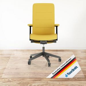 Floordirekt - Tapis de protection sur mesure Neo Plus Transparent Protection de Sol pour Chaise de Bureau, 150 x 300 cm
