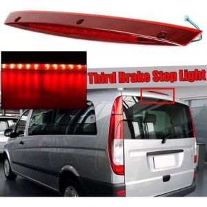 Feu arri&egrave;re de voiture &agrave; montage &eacute;lev&eacute; 3&egrave;me feu arri&egrave;re troisi&egrave;me feu stop feu stop pour Mercedes Benz Vito Viano W639 A6398200056 6398200056