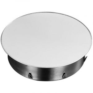 Bouchon pour Tuyau de Po&ecirc;le 130mm &agrave; 140mm, Cache-trou de chemin&eacute;e, Cache Tuyau, Couvercle De Trou De Chemin&eacute;e,Bouchon Chemin&eacute;e Perfor&eacute; en Acier