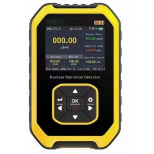 Compteur Geiger portable LCD num&eacute;rique compteur Geiger d&eacute;tecteur de rayonnement nucl&eacute;aire dosim&egrave;tre testeur b&ecirc;ta gamma