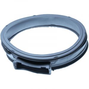 vhbw Joint de porte compatible avec LG F4J8FH2W, F4J8FHP2S, F4J8JH2S, F4J8JH2W, F4J8JH2WD lave-linge - caoutchouc, diamètre 40 cm, gris