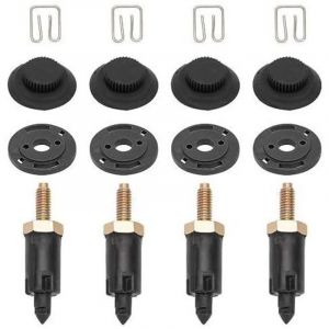 Swgaunc 4 Set Fixations Couvre Moteur 2.0 HDI pour Berlingo C4 C5 Xantia Xsara 206 306 307 406 607 806 Expert 0137F6 13711 clips + boulons