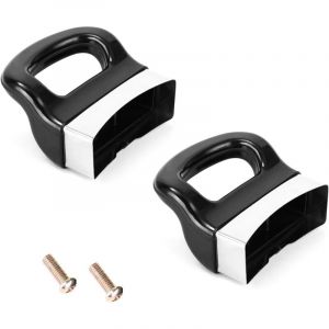 2 Pcs Poign&eacute;e pour Autocuiseur Poign&eacute;e de Support Lat&eacute;rale pour Autocuiseur Poign&eacute;es en Bak&eacute;lite Noires de Remplacement avec Poign&eacute;e en Bak&eacute;lite pour