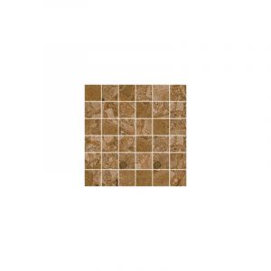 Eiffel Art Construction - Mosaique sol / mur effet terrazzo marron 30x30 cm brown wash (vendu à l'unité)
