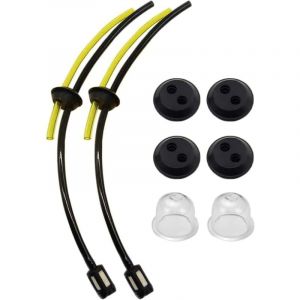 Tuyaux D'essence avec Filtre, Universel Filtre à Essence Kit, Durites D'essence de Tondeuses, Tuyau de Carburant pour Débroussailleuse, Tronconneuse