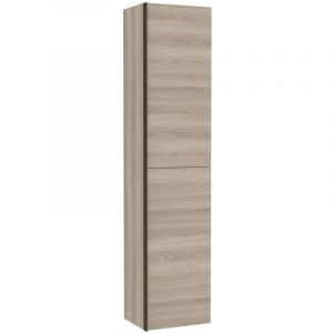 Colonne "INSPIRA" 2 portes, réversible 1750 x 400 mm - Pin blanc - Roca