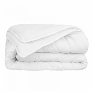 Mortreux - Couette blanche chaude &agrave; bouillir 240x260 cm 340 grs