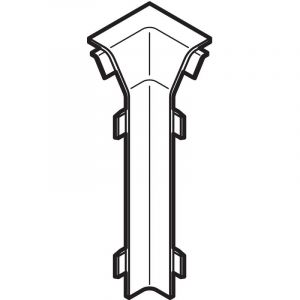 Angle intérieur sl 110x20mm blanc - rehau - 261078