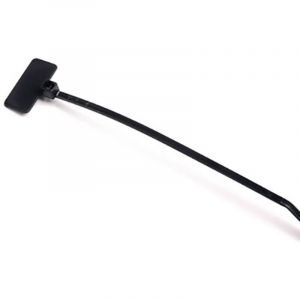 Hellermanntyton - 111-81910 IT18FL-PA66-BK Porte-&eacute;tiquette avec collier de serrage Type de montage: pour collier serre-c&acirc;bles Surface de marquage: